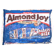 Peter Paul Almond Joy milk chocolate covered coconut - almonds,  11.3oz