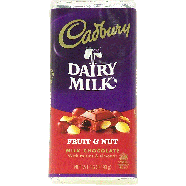 Cadbury Dairy Milk milk chocolate bar with raisins & almonds  3.5oz