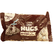 Hershey's Hugs kisses; milk chocolate hugged by white creme  12oz