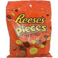 Reese's pieces peanut butter candy in a crunchy shell  6oz