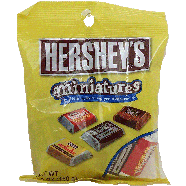 Hershey's miniatures assorted mini chocolate bars  5.3oz