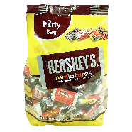 Hershey's miniatures krackel, special dark, mr. goodbar, milk choc 40oz