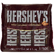 Hershey's  hershey milk choc w/ almonds candy bars  8.7oz