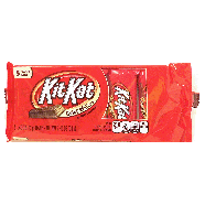 Kit Kat  crisp wafers in milk chocolate, snack size, 5-count  2.45oz