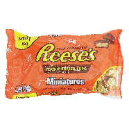 Reese's Miniatures milk chocolate covered peanut butter cup  19.75oz