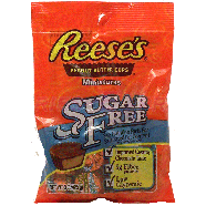 Reese's  sugar free miniature peanut butter cups  3oz