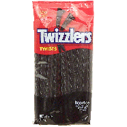 Twizzlers  black licorice twists  7oz