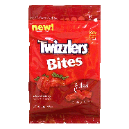 Twizzlers Bites strawberry filled fruity twists  10oz