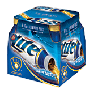 Miller Lite domestic beer, 9 16-fl. oz. aluminum bottles 9pk