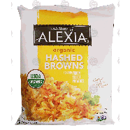 Alexia organic hashed browns, seasoned yukon select potatoes 16-oz
