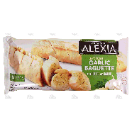 Alexia  artisan garlic baguette with butter and garlic, twin pack12-oz