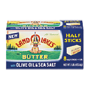 Land O Lakes(R)  butter with olive oil & sea salt, sweet cream, 8 h1lb