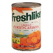 Freshlike Carrots Crinkle Sliced 14.5oz