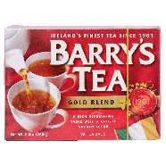 Barry's Tea Gold Blend ireland's finest tea, golden color, 80-tea8.8oz