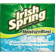 Irish Spring  deodorant soap, moisture blast with hydrobeads 3ct