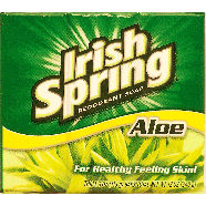 Irish Spring  deodorant soap with aloe 3ct