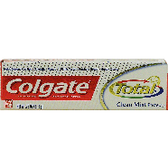 Colgate Total clean mint paste, toothpaste, travel size 0.75oz