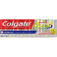 Colgate Total Advanced anticavity fluoride and antigingivitis tooth4oz