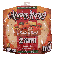 Mama Mary's  2 whole wheat gourmet crusts 16oz