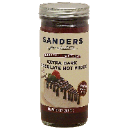 Sander's  bitter sweet fudge dessert topping 10oz