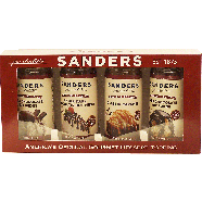 Sander's  gift topping collection, 4 10-oz, bittersweet, buttersco40oz