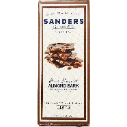 Sander's  milk chocolate almond bark 6.5oz