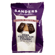 Sander's  dark chocolate sea salt caramel piece 0.5oz