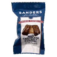 Sander's  milk chocolate sea salt caramel piece  0.5oz