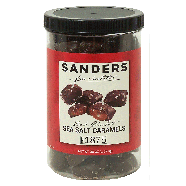 Sander's  dark chocolate sea salt caramels 36oz