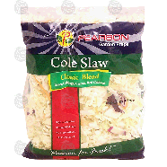 Pearson Classic Blend cole slaw; green cabbage, carrots, red cabbag8oz