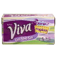 Viva On-the-Go pop-up napkins 70ct