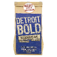 Detroit Bold  woodward ave., fresh roasted, 100% arabica 8-oz