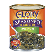 Glory Seasoned Southern Style spinach  27oz