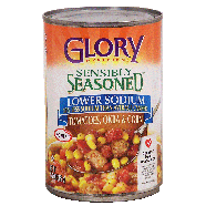 Glory Sensibly Seasoned tomatoes, okra & corn, lower sodium  15.25oz