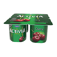 Activia Activia Lowfat Yogurt Cherry 4 Oz 4ct