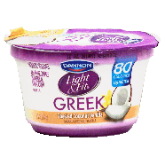 Dannon Light & Fit greek; nonfat toasted coconut vanilla greek yo5.3oz