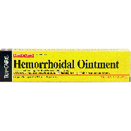 Top Care  medicated hemorrhoidal ointment, relieves painful, itchin2oz