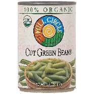Full Circle  cut green beans, 100% organic  14.5oz