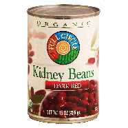 Full Circle  dark red kidney beans, organic  15oz
