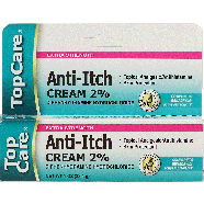 Top Care  anti-itch cream 2 percent, topical analgesic/antihistamin1oz