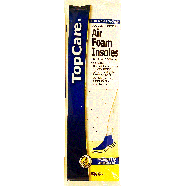 Top Care  air foam insoles, cushioning comfort, trim-to-fit, for me 1pr