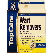 Top Care  medicated wart remover system, for hands, 18 medicated p 38ct