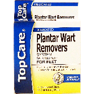 Top Care  medicated plantar wart removers system, salicylic acid f 24ct