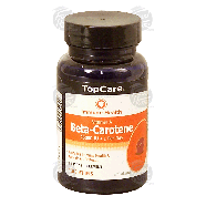 Top Care Immune Health 25000 iu vitamin beta carotene softgels, h 100ct