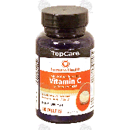 Top Care Immune Health 500 mg vitamin c caplets with natural rose 100ct