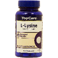 Top Care Balanced Health L-Lysine 500-mg dietary supplement, tabl 100ct