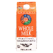 Full Circle  organic whole milk, vitamin d 0.5gal