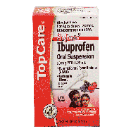 Top Care Infants' ibuprofen, oral suspension, berry flavor, al 0.5fl oz