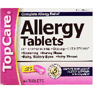 Top Care  allergy tablets, complete allergy relief, 28 mg  48ct