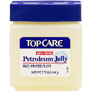 Top Care  100% pure petroleum jelly skin protectant  3.75oz